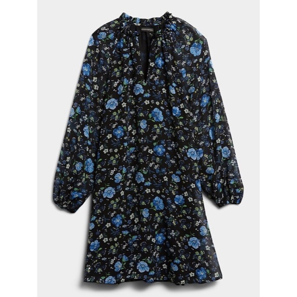 NWT Banana Republic Floral Swing Mini Dress